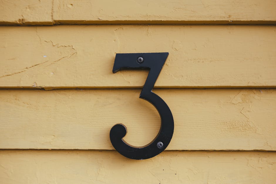 House number 3